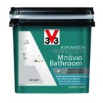 V33 Renovation Perfection Bathroom D.I.Y. Χρώμα Ανακαίνισης Soft Grey 750ml