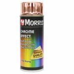 Σπρέι βερνικόχρωμα διακοσμητικό chrome effect χαλκός Morris 400ml 28538