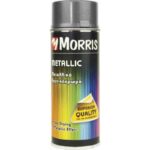 Σπρέι μεταλλιζέ βερνικόχρωμα ασημί Morris 400ml 28545