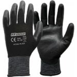 FF GROUP γάντια εργασίας με επικάλυψη πολυουρεθάνης και πολυεστερική πλέξη 9"/L 41212
