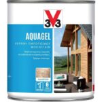 Aquagel V33 οικολογικό βερνίκι εμποτισμού σατινέ άχρωμο 750ml 009049