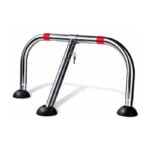 Αρθρωτή μπάρα parking AR580-D, Φ50 ενισχυμένη 860x460 mm με κλειδαριά