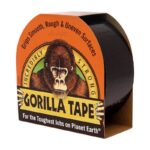 Gorilla 3044011 πανίσχυρη αδιάβροχη υφασμάτινη ταινία μαύρη 32m X 48mm