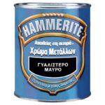 Hammerite Κατευθείαν στη Σκουριά Γυαλιστερό Μαύρο 0,75 Lt
