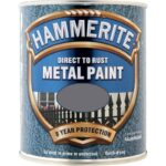 Hammerite Κατευθείαν στη Σκουριά Γυαλιστερό Γκρι 0,75 Lt