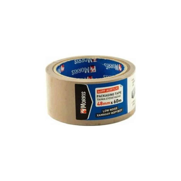 Ταινία συσκευασίας καφέ χαμηλού θορύβου 48mm x 60m - Image 1