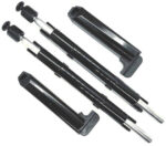 Έξτρα Ασφάλεια Οικιακών Ρολών Xifias Μαύρη (Ζεύγος)