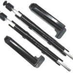 Έξτρα Ασφάλεια Οικιακών Ρολών Xifias Μαύρη (Ζεύγος)