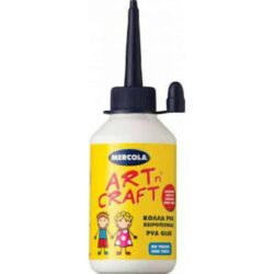 Mercola Art & Craft Κόλλα Χειροτεχνίας Pva Χωρίς Διαλύτες 200gr (02000)