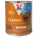 V33 Βερνίκι Εμποτισμού Διαλύτου Wood Stain Classic Άχρωμο 750ml
