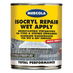 Mercola Isocryl Repair Wet Apply Στεγανωτικό για Υγρές Επιφάνειες 750ml Γκρι