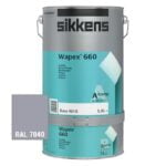 Sikkens Akzo Nobel - Wapex 660 Εποξειδικό Χρώμα νερού 2 συστ. σκούρο γκρι - RAL 7040 5lt
