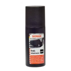 Sonax Βαφή Πλαστικών Μαύρη με Σφουγγαράκι 100ml 409100