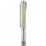 Nebo φακός μπαταρίας led με φωτεινότητα έως 250lm Lil Larry ασημί 6373