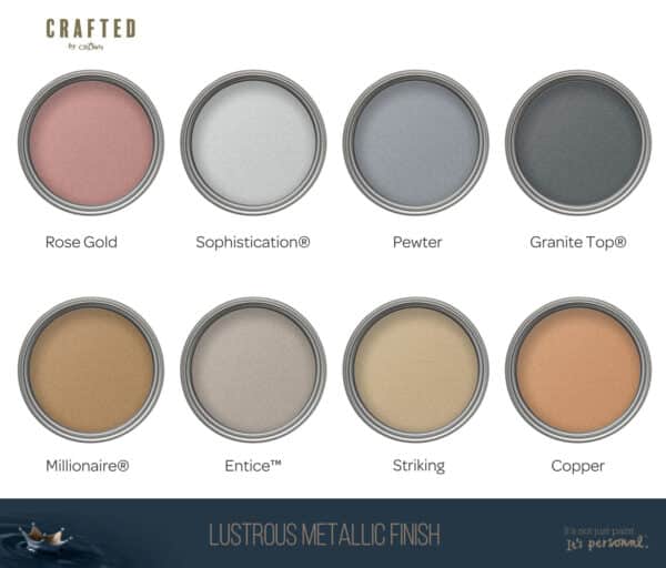 Crown Crafted Lustrous Metallic Copper 1,25lt