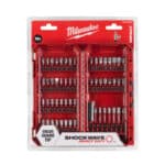 Milwaukee σετ 56τμχ shockwave μύτες & αντάπτορας 4932492006