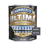 Hammerite Ultima χρώμα νερού κατευθείαν στη σκουριά γυαλιστερό μαύρο RAL 9005 750ml