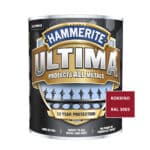 Hammerite Ultima χρώμα νερού κατευθείαν στη σκουριά γυαλιστερό μαύρο RAL 9005 750ml