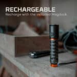 Nebo Torchy 2K Επαναφορτιζόμενος Φακός Led Αδιάβροχος 2000 lumens NEB-FLT-1006-G