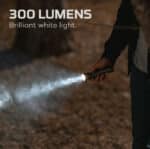 Nebo Franklin Pivot Επαναφορτιζόμενος Φακός Αδιάβροχος 300 lumens NEB-WLT-0023-G