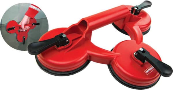 BENMAN Βεντούζα Τζαμιών Fiberglass Τριπλή για 70kg 70302