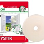 Αφρώδες Αεροστόπ Αυτοκόλλητη Ταινία Πόρτας σε Λευκό Χρώμα 25mmX8m