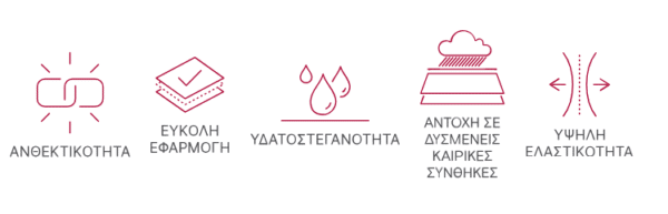 Hyperdesmo Particular για στεγανοποίηση σε στέγες και συνδέσεις οροφών 5kg - Image 2